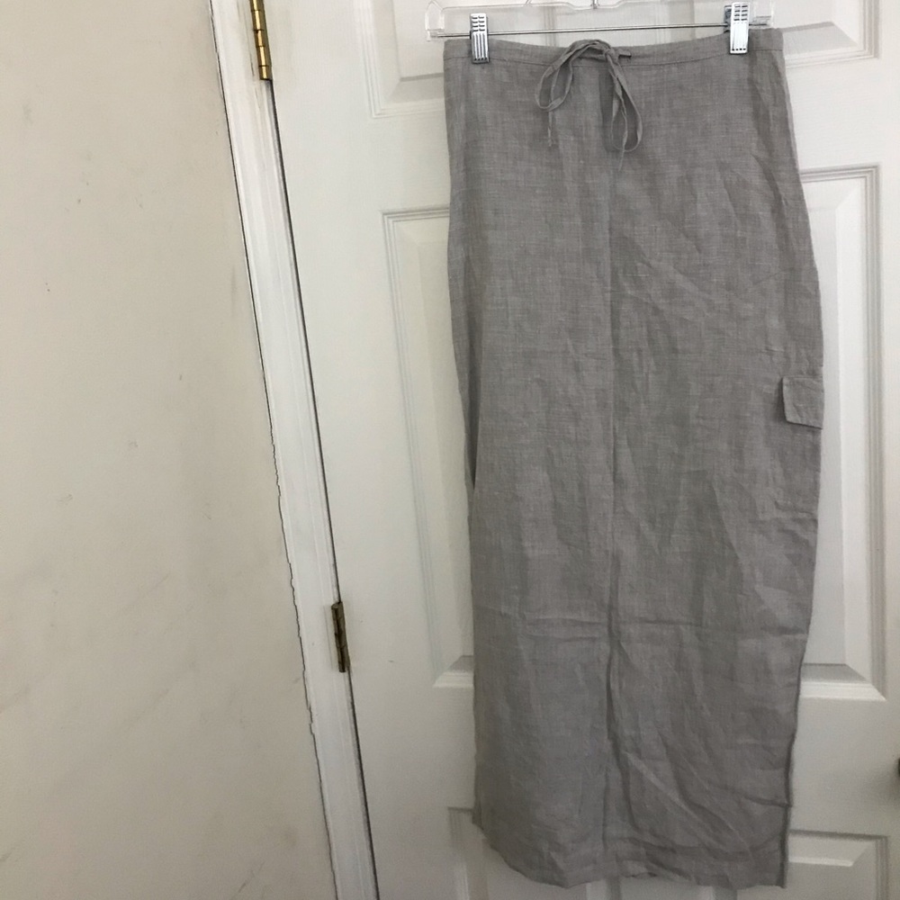 100% Linen Skirt / Express